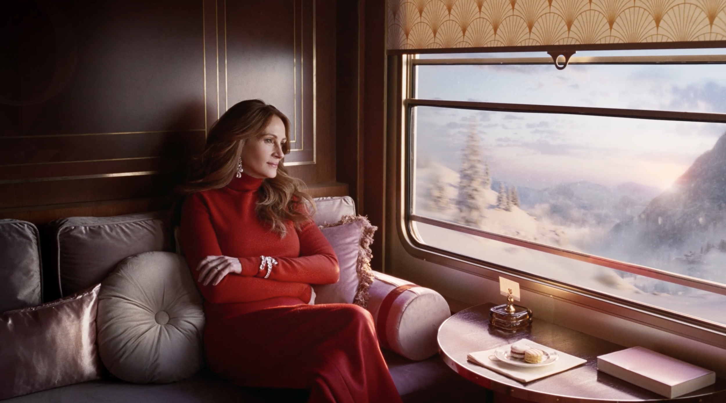 Lancôme, Holiday Campaign — Vanessa Kiss